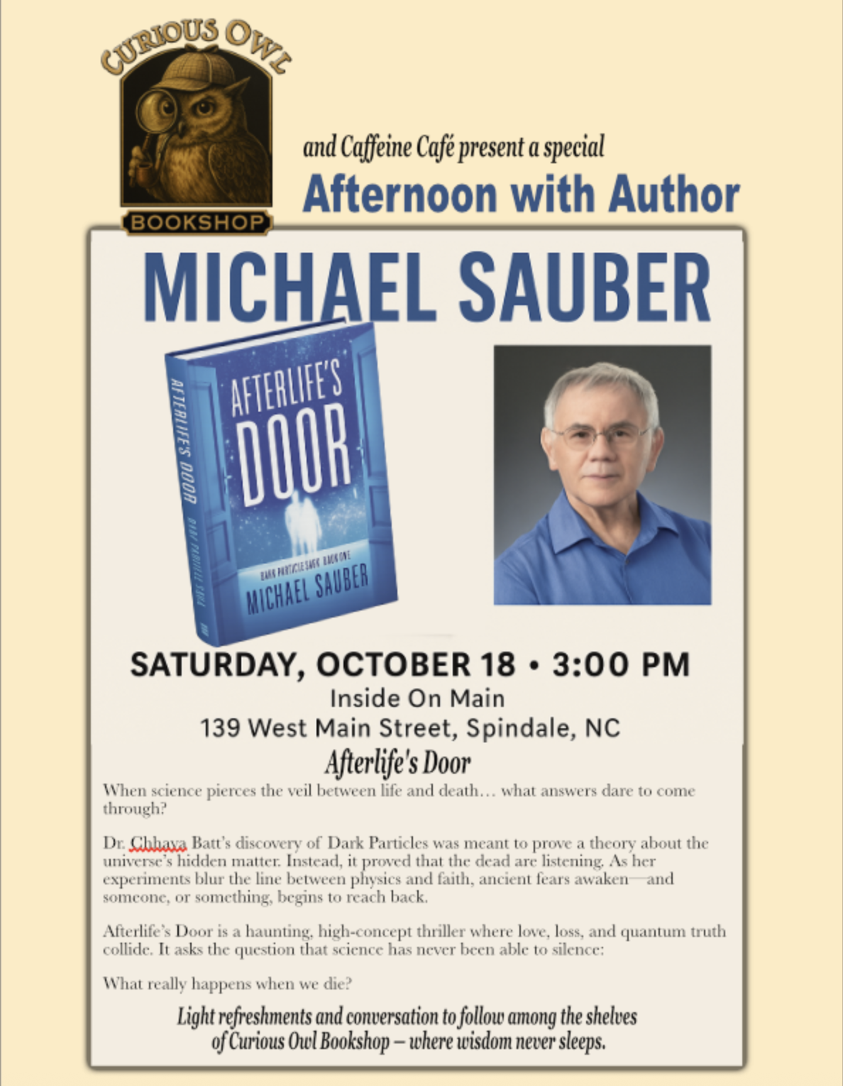 Author Signing - Michael Stauber